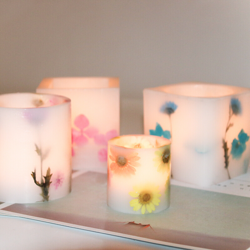 Candle Making Activity - 風防付きのワックスカップ型、アクリル製、中空のティライトホルダー、アロマキャンドル用型、DIYキャンドル作り用具、ティライト用ワックスカップ