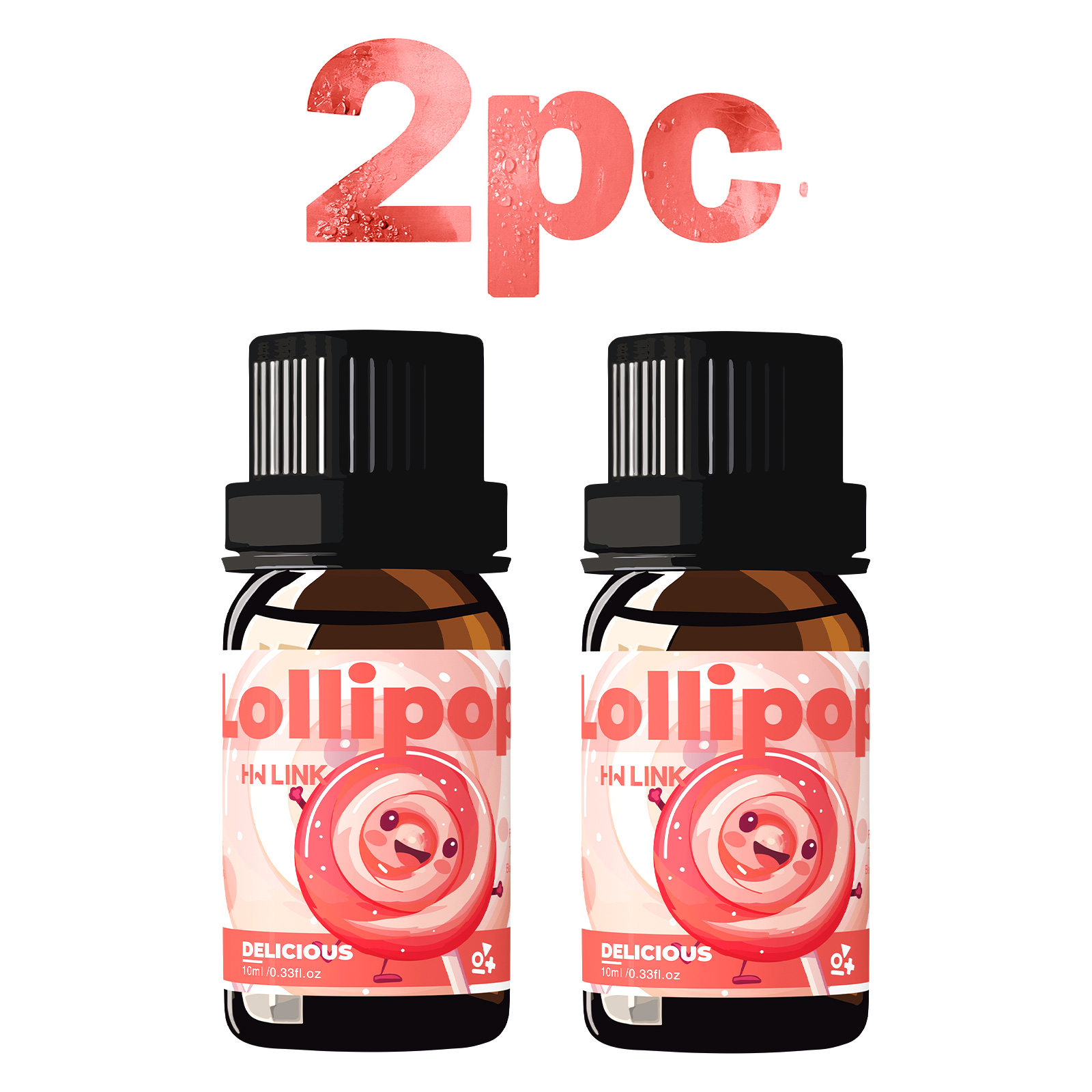 Candle Making Oils - キャンドル作り、加湿器、ディフューザー、ホームケア用の2個入り美味しい香りのオイル、長時間持続する香り。