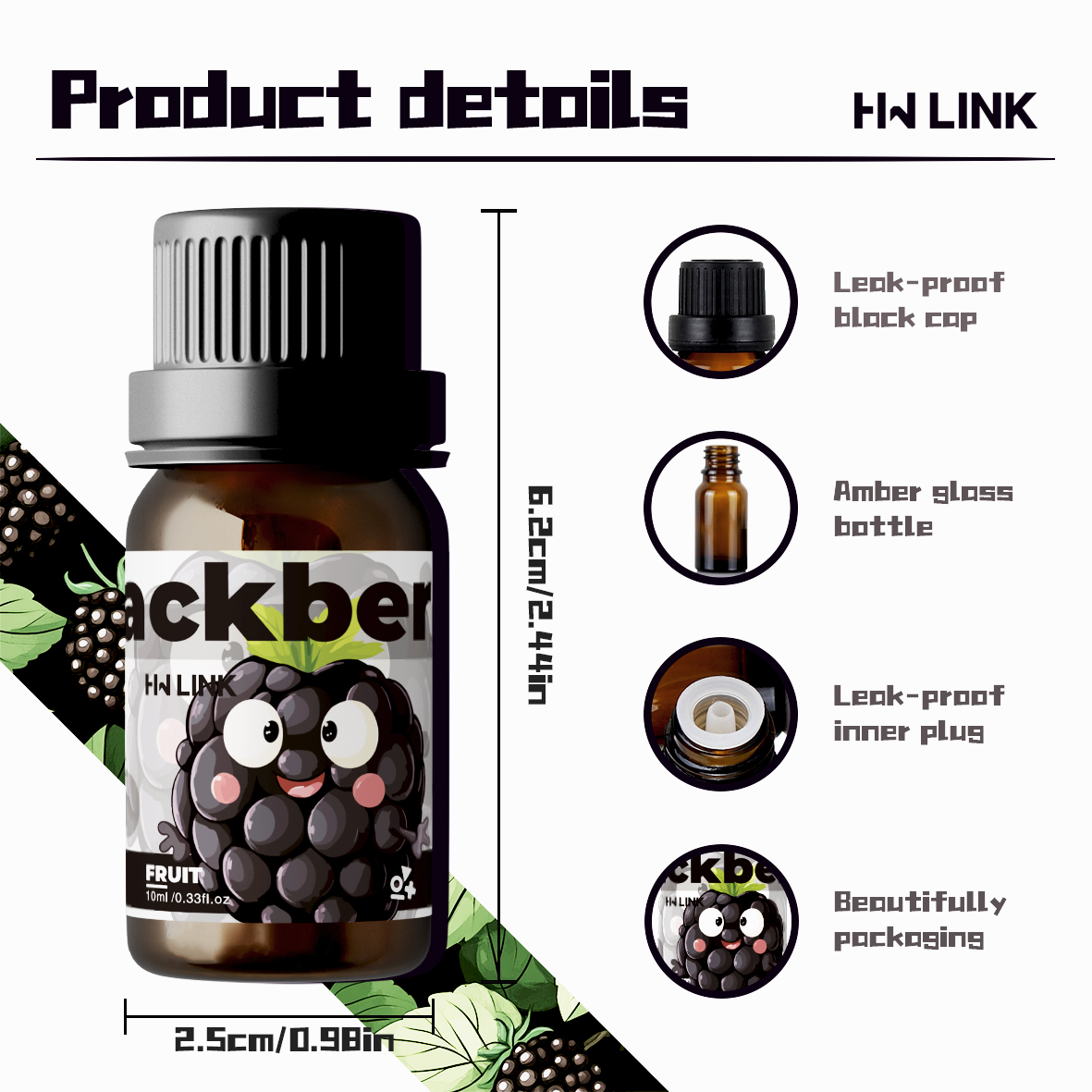 ブラックベリーフレグランスオイル 10ml ディフューザーや - Candle Making Oils のレビューと価格