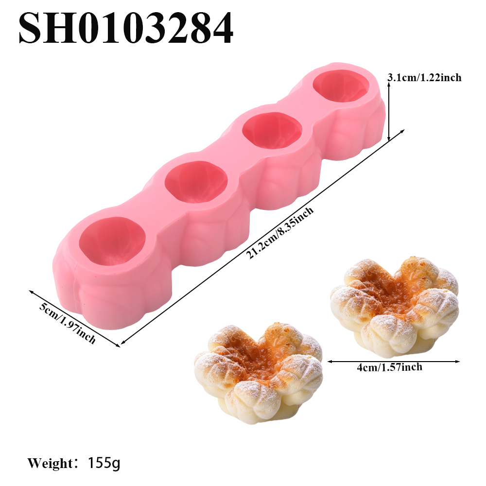 1セルまたは4セルポップコーンデザイン食品グレードシリコンケ - Candle Making Products のレビューと価格