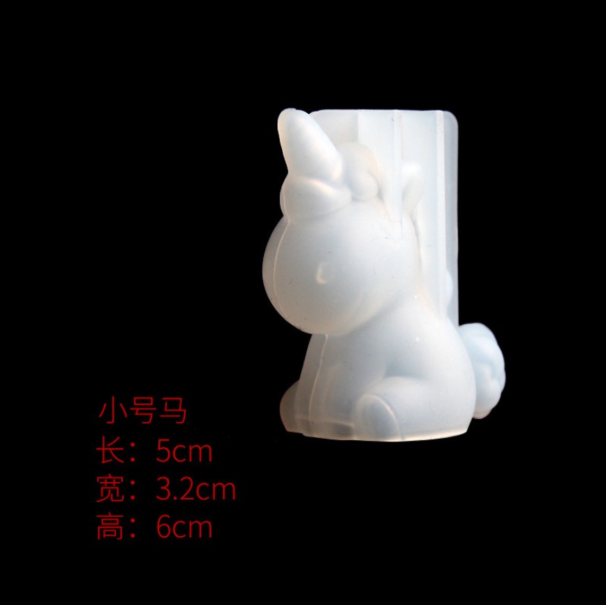 透明ユニコーンシリコーンエポキシ樹脂金型ジオメトリクマウサギ - Candle Making Products のレビューと価格