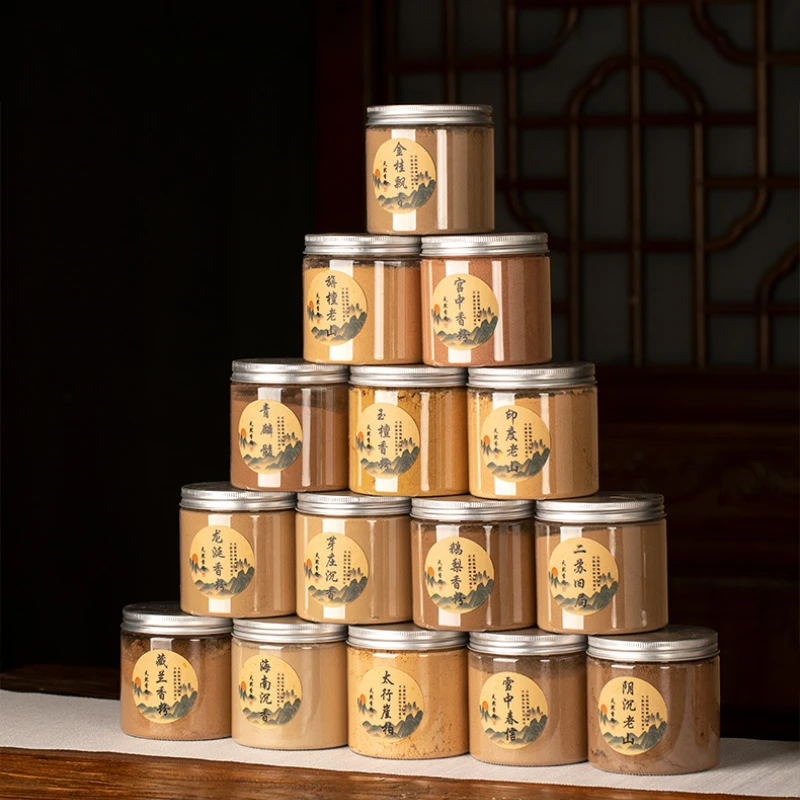 120g 天然純木粉 防火沈香白檀香粉 家庭 オフィス 室内 - Candle Making Homewood のレビューと価格