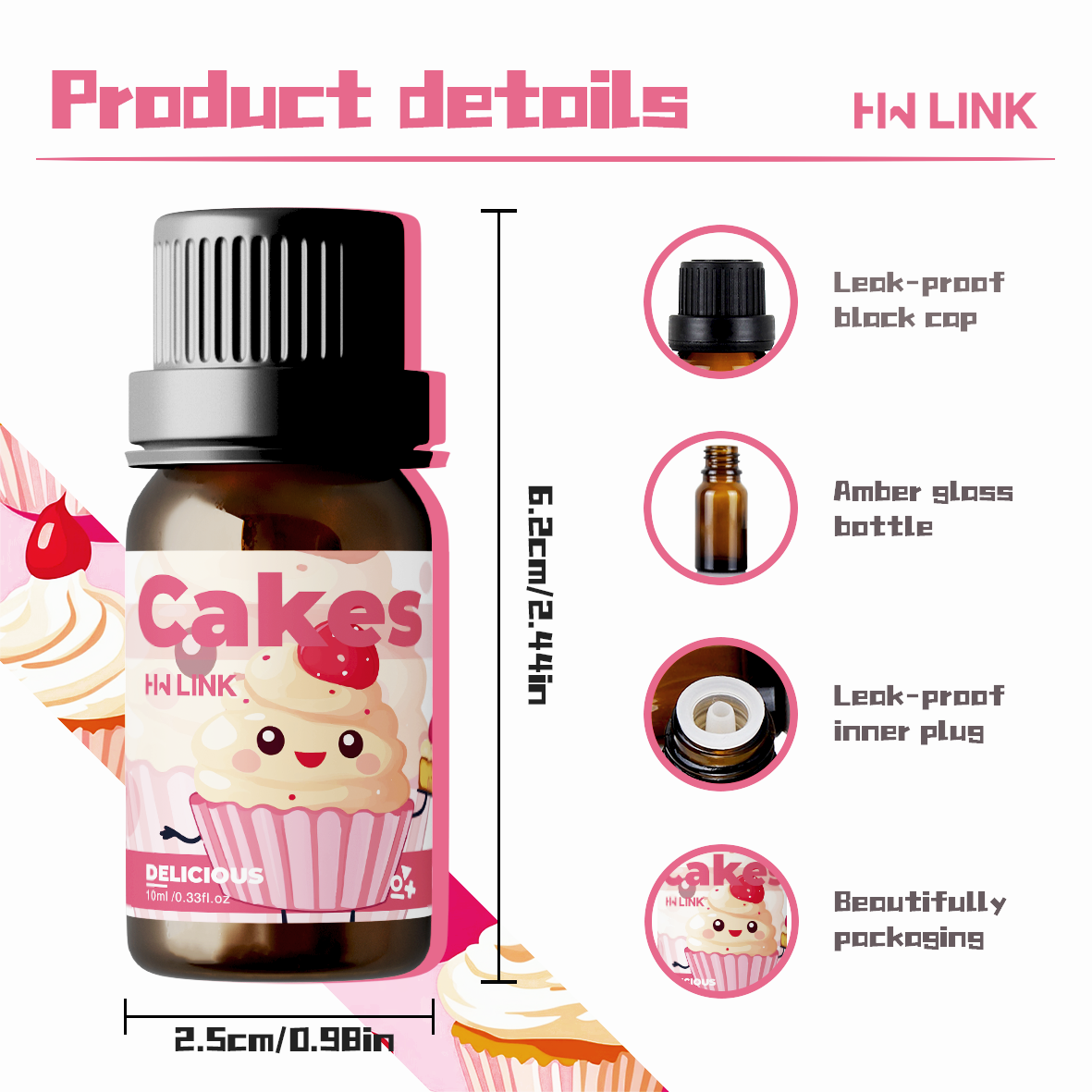 10ml ケーキフレグランスオイル キャンドル作り、ディフュ - Candle Making Oils のレビューと価格