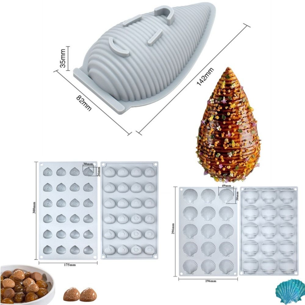 シリコーン素材弁当ケーキシリコーン型石膏製造プリン型 3D  - Candle Making Products のレビューと価格