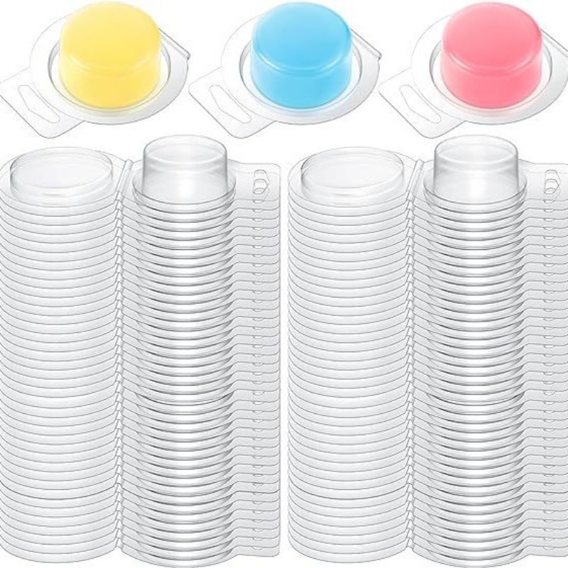 20/50個 クリアプラスチックワックスメルトモールド 1オ - Candle Making Wax Melter のレビューと価格